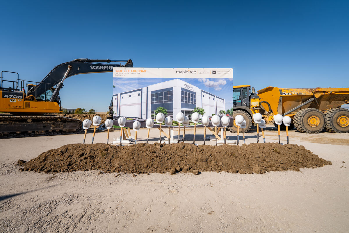 Bartlett 1360 Schiferl groundbreaking ceremony